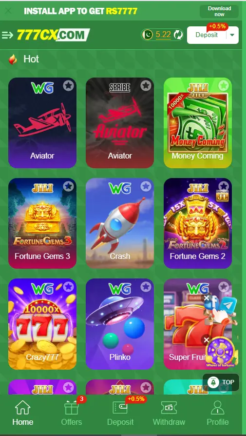 “777CX Game APK Download 2025 – Best Real Money Earning App in Pakistan with JazzCash & Easypaisa Withdrawal”