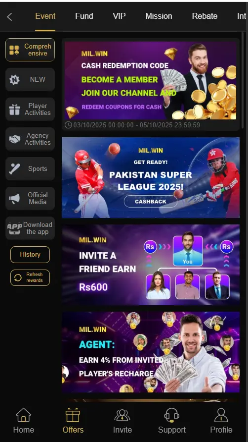 Mil Win Game Online Gameplay and Real Cash Earnings in Pakistan 2025