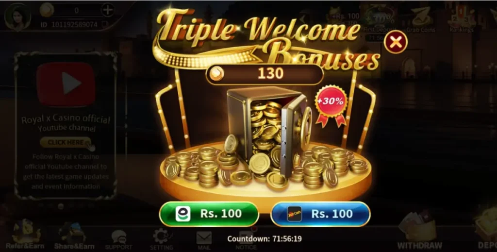 Royal X Casino APK 2025 – Real Money Earning App in Pakistan