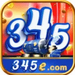 345E Game app showing vibrant spin game interface with daily rewards