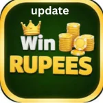 Win Rupees Game APK download banner showing official interface and earning features for Android users in Pakistan.